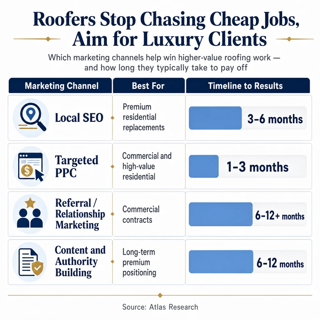 Infographic: Roofers Stop Chasing Cheap Jobs, Aim for Luxury Clients